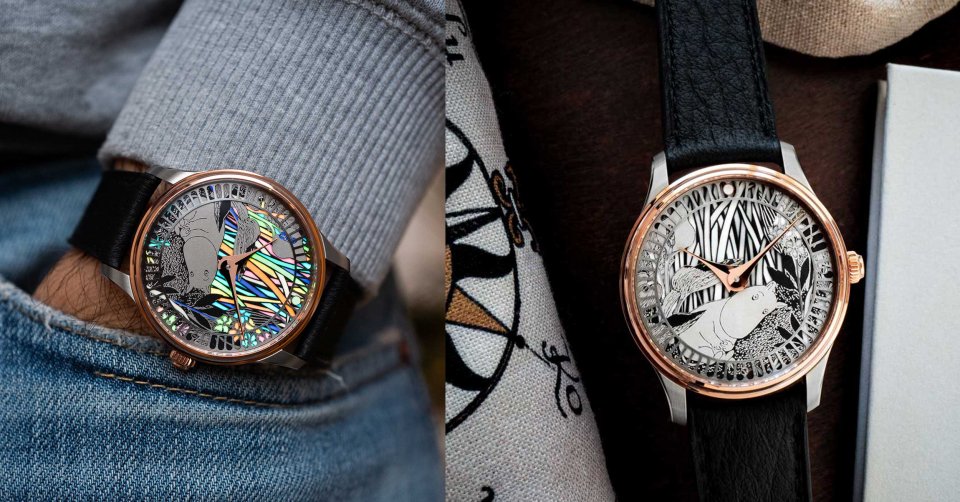 Craftsmanship at its finest the new Moomin watch by Sarpaneva