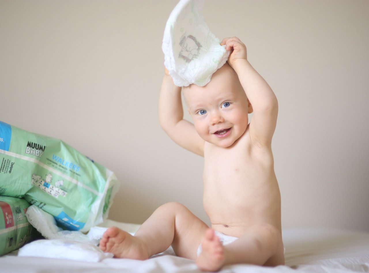 Carbonneutral Moomin diapers now available in Finland!