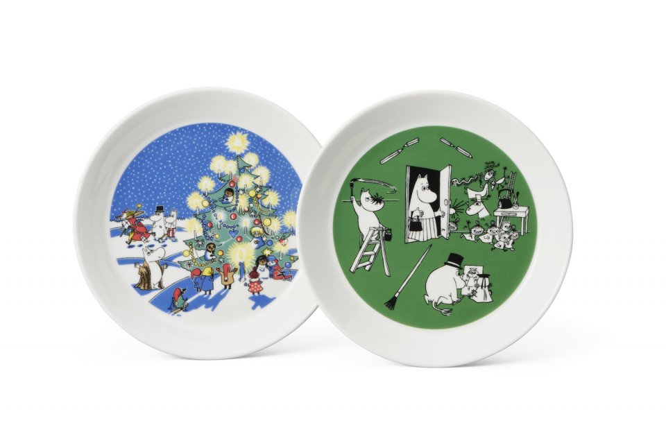 moomin collector's plates