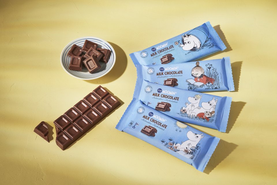 moomin fazer chocolate