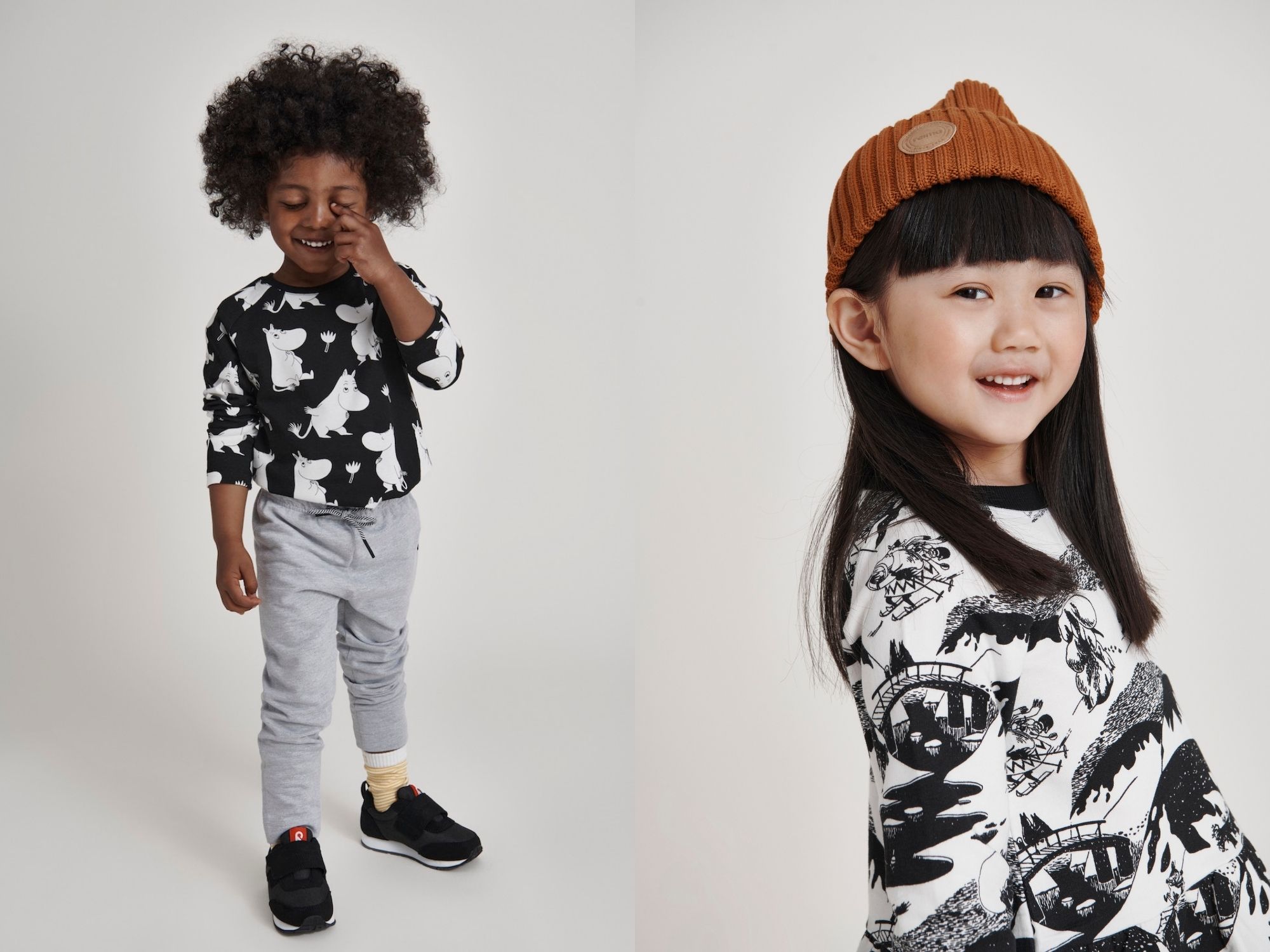 Equip little adventurers for every weather with Reima's Moomin collection