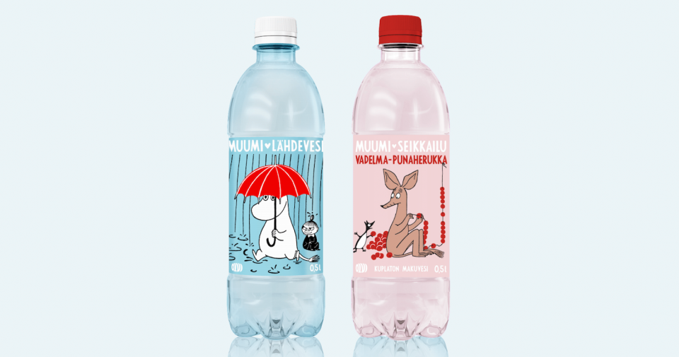 olvi moomin flavoured water