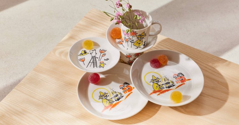 New limited edition mugs by Moomin by Arabia x the Red Cross