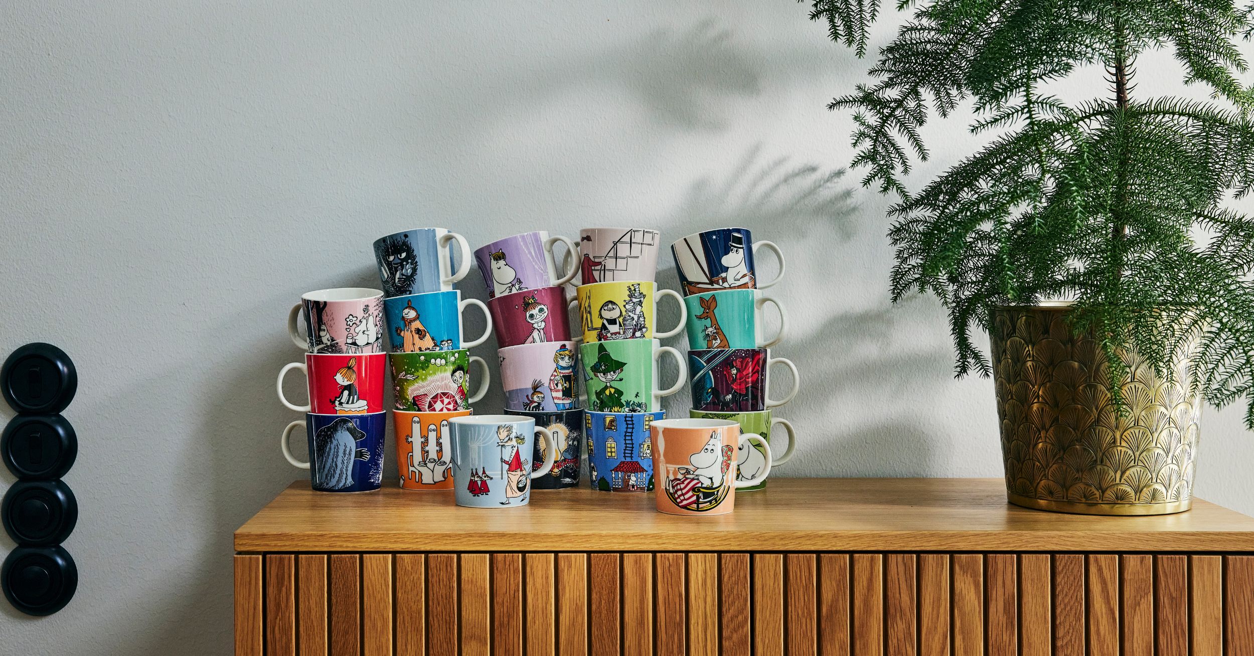 1990s Funky Mugs- Set of 2