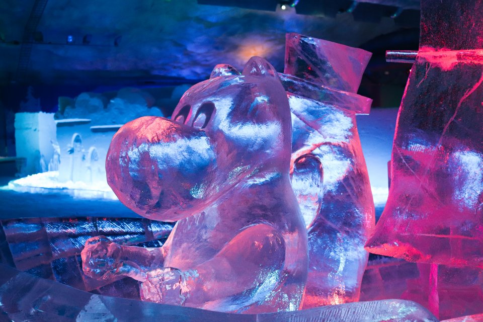 Moomin Tove Jansson exhibition Ice Cave 