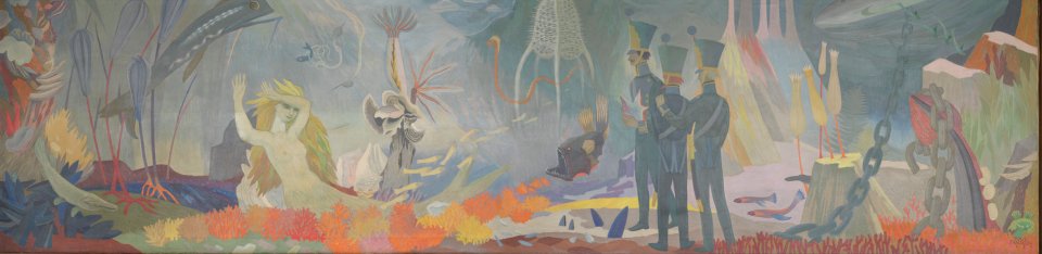 Tove Jansson murals Hamina