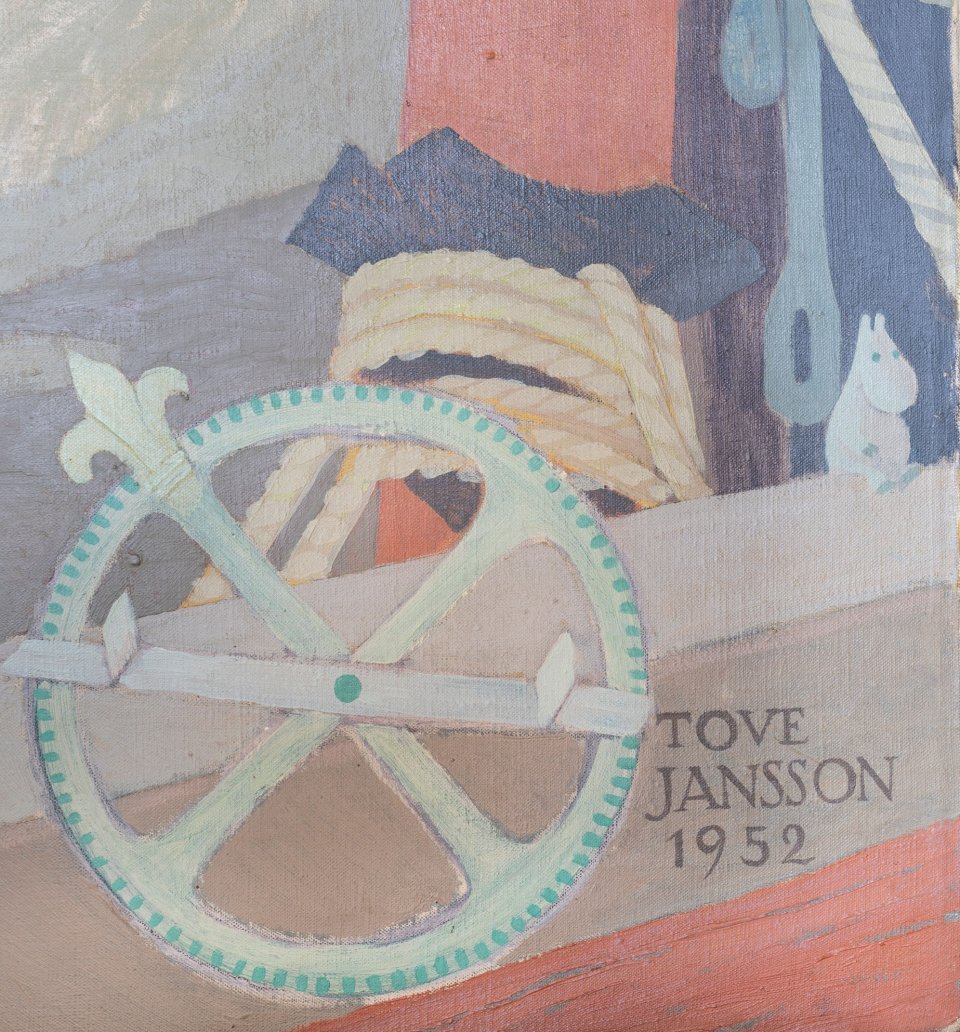 Tove Jansson Hamina murals Moomintroll