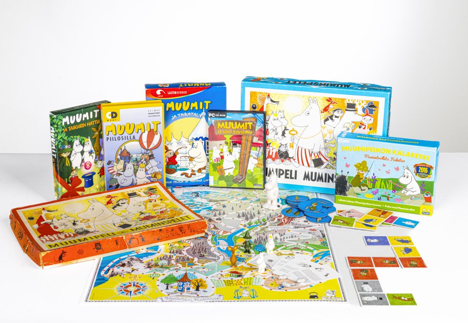 Moomin tourist guide Finland game exhibition