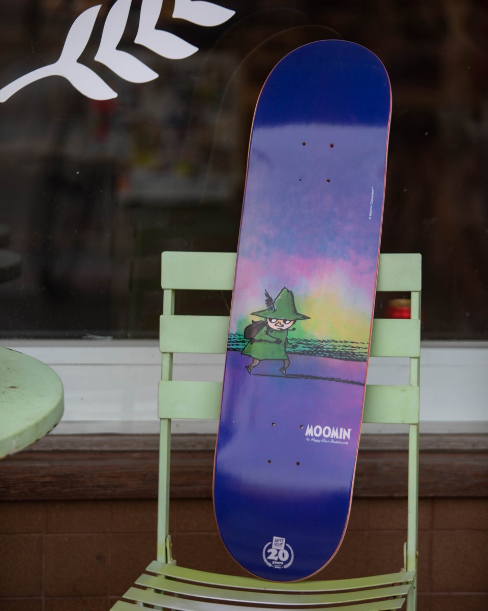Moomin skateboard Snufkin
