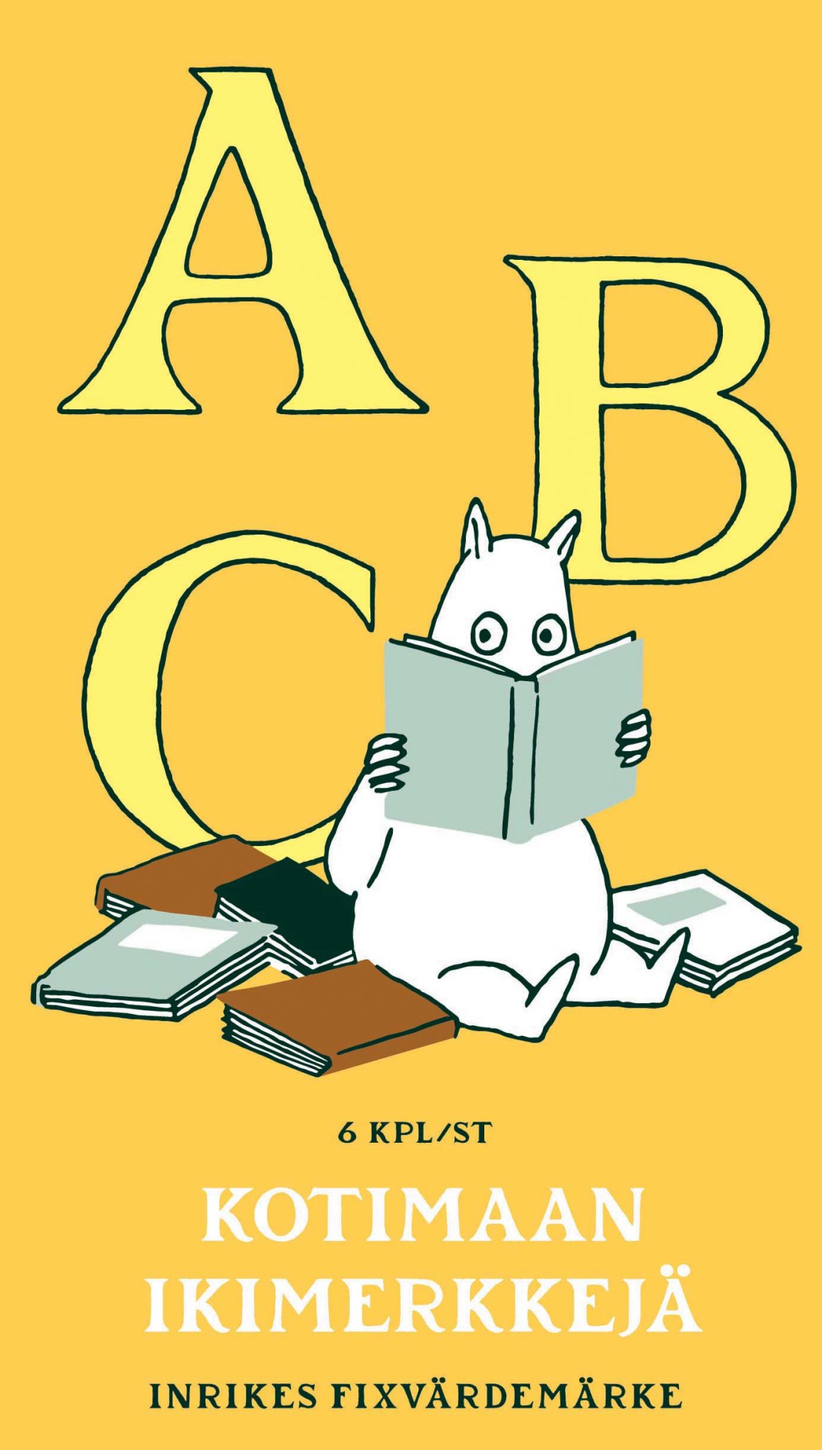 Moomin Writing The new Moomin ABC stamps encourage reading and writing skills