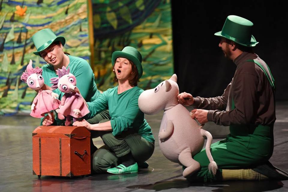 Moomin theatre Poland Mumin teater Polen