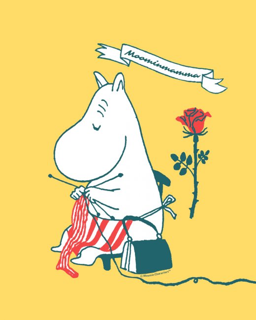 Moominmamma, a calm and comforting caregiver