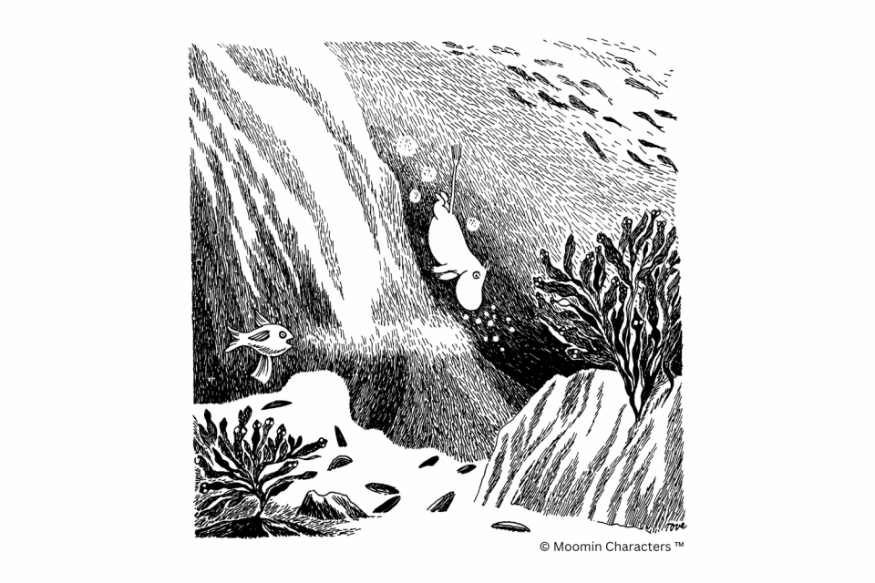 Comet in Moominland original illustration