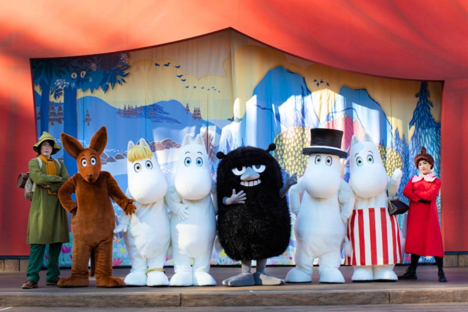 Moominvalley Park characters