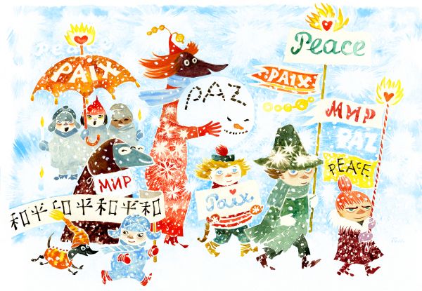 Unicef Moomin Peace March