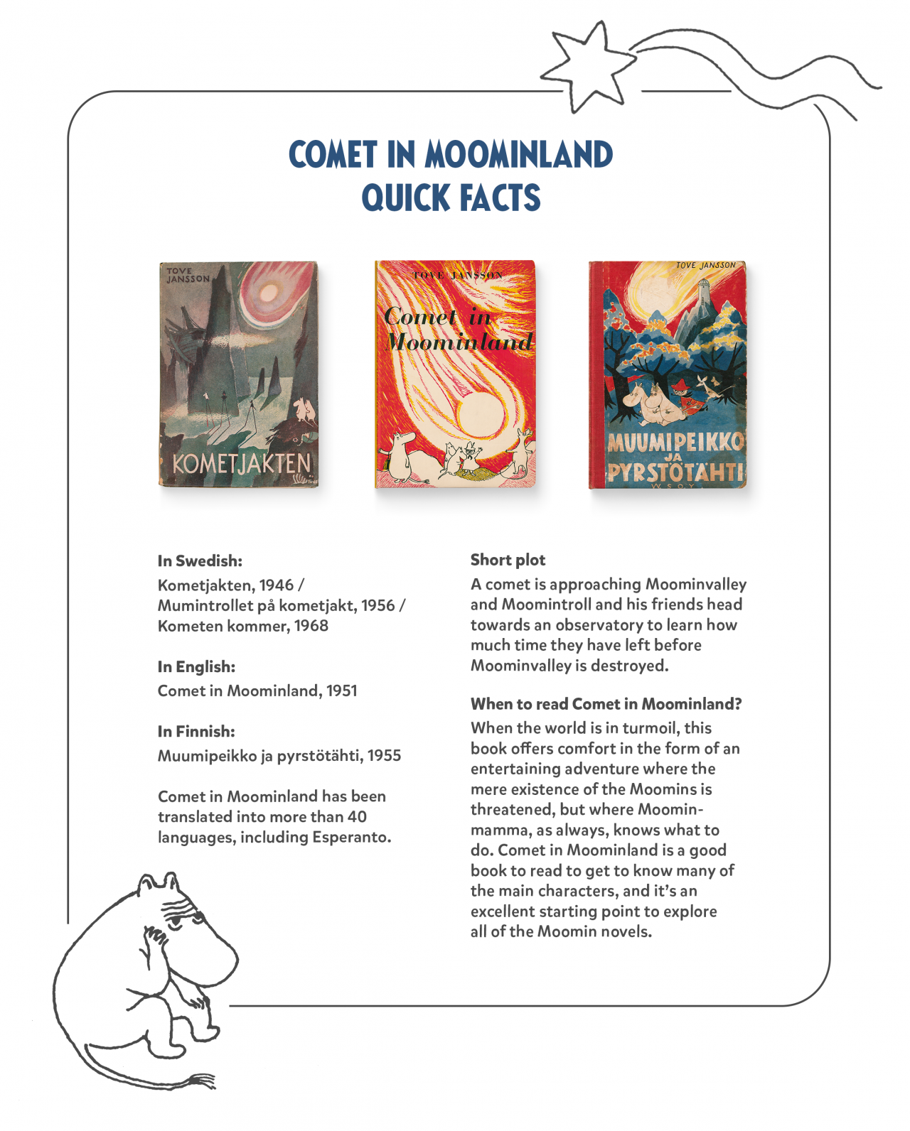 comet in moominland book facts