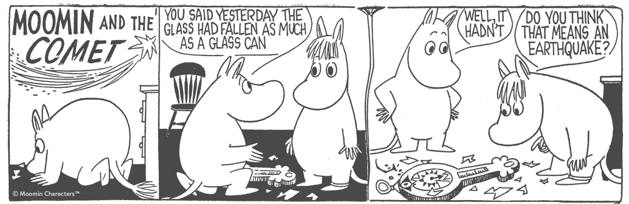 Moomin and the Comet 1958