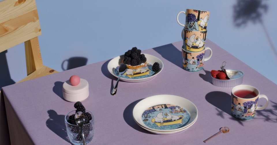 Haru, Moomin Arabia's first complete dinnerware collection
