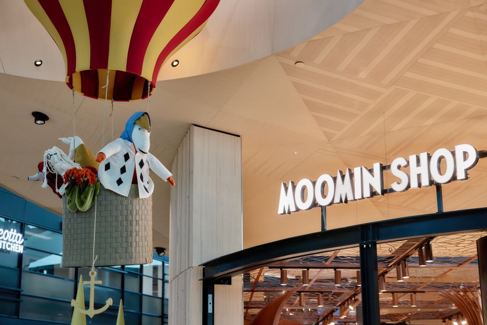 Moomin Shop Helsinki Airport