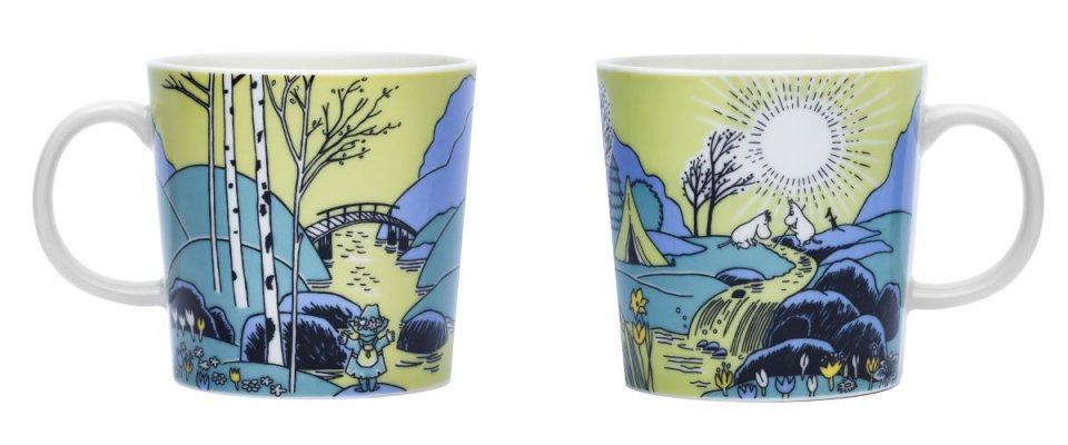2024 Moomin's Day mug pair