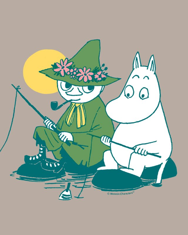 Snufmin - The story of Snufkin and Moomintroll - Moomin