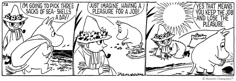 Snufkin Moomintroll comic