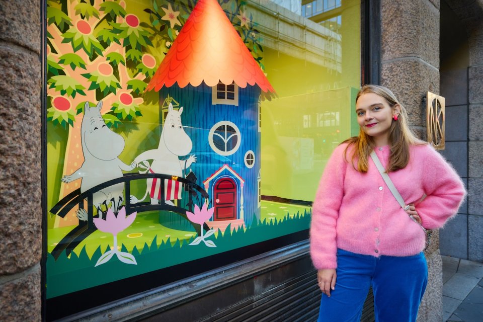 nk moomin window display elena selena