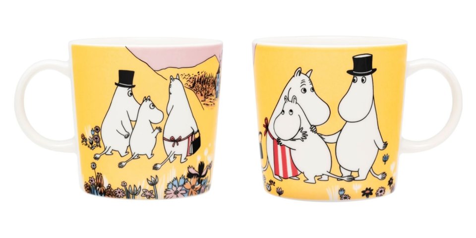 moomin arabia family time mug