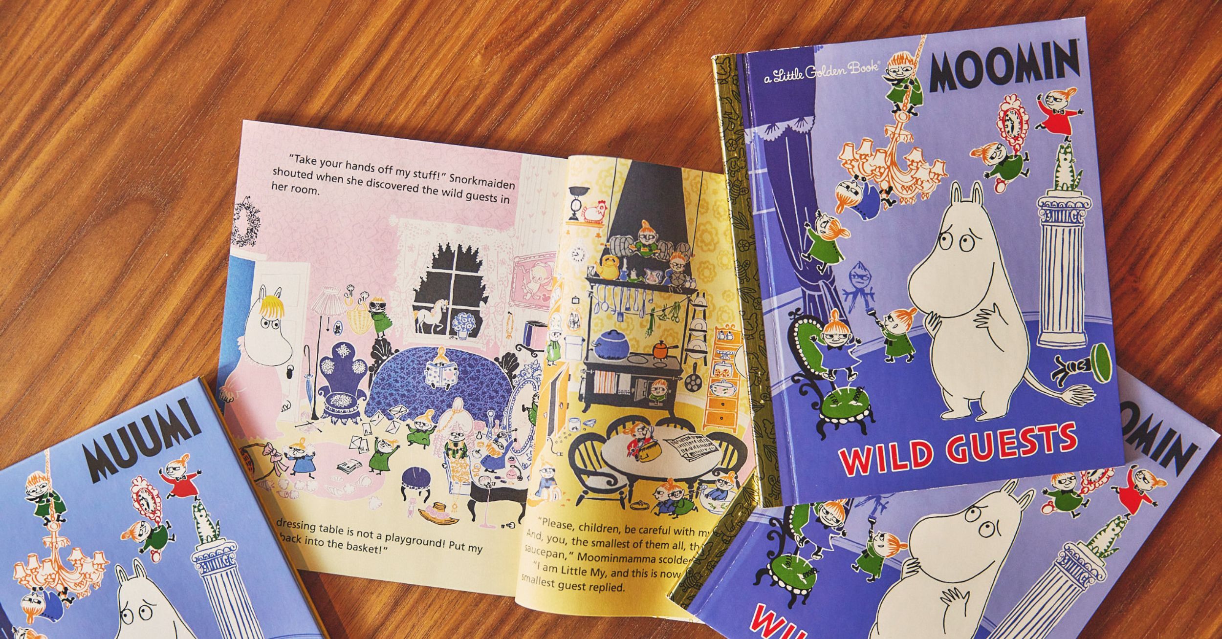 Moomin book Wild Guests now part of Little Golden Books
