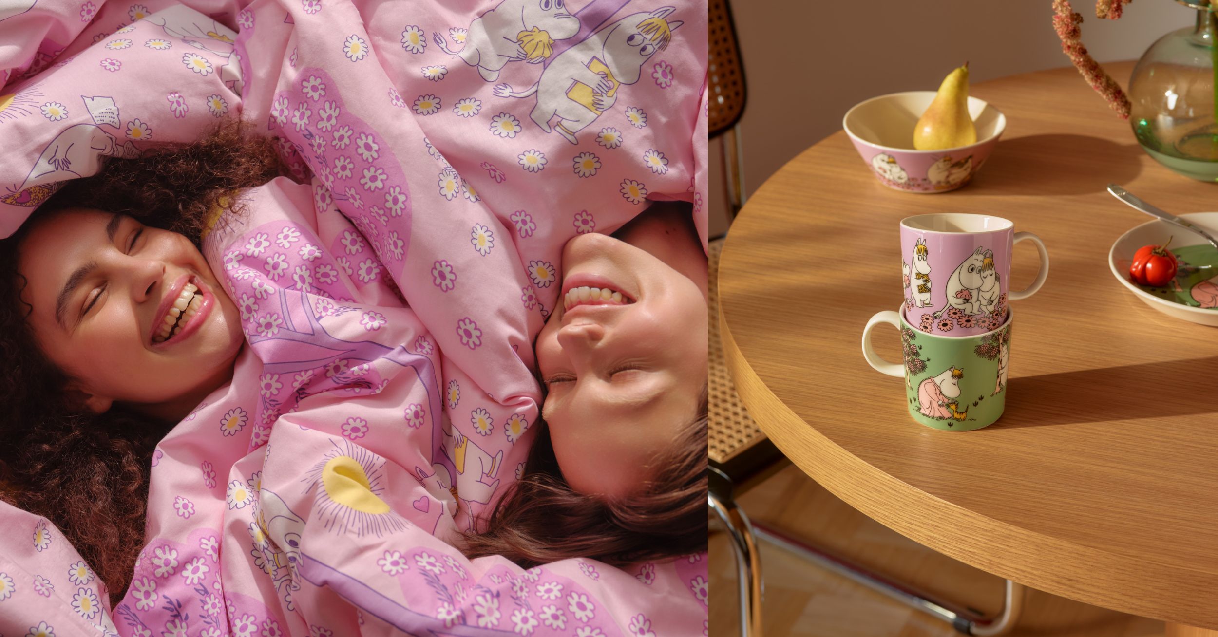 Moomin Arabia's new Moomin mugs for 2026 celebrate love